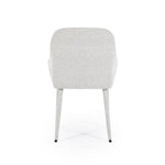 Eetkamerstoel Fika By-Boo met armleuning - beige stof