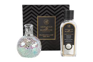 Ashleigh & Burwood Cadeauset - Fairy Ball Geurlamp + Fresh Linen geurolie