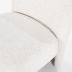 Fauteuil Owen Eleonora zonder armleuning - Beige Batea stof