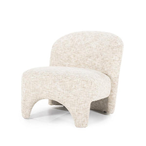 Fauteuil Owen Eleonora zonder armleuning - Taupe Batea stof