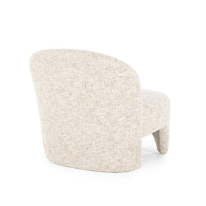 Fauteuil Owen Eleonora zonder armleuning - Taupe Batea stof