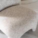 Fauteuil Owen Eleonora zonder armleuning - Taupe Batea stof