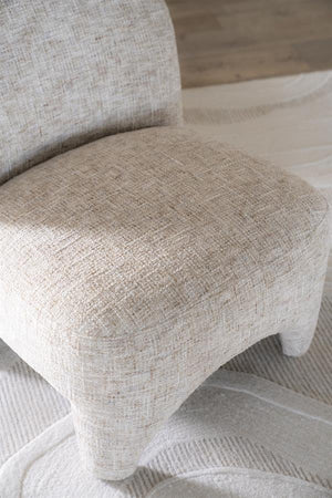 Fauteuil Owen Eleonora zonder armleuning - Taupe Batea stof