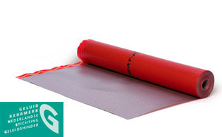 Topkwaliteit ondervloer laminaat voor vloerverwarming Heat-Foil 1.2 MM  1 rol = 15 M2